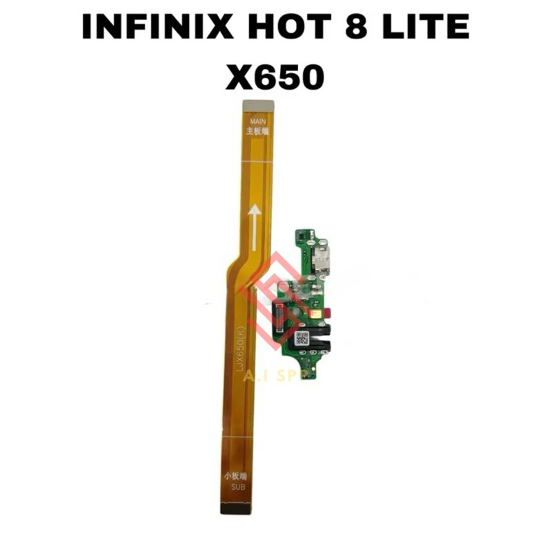Flexible Board / Papan Cas ori / Conector Cas Infinix Hot 8 Lite X650