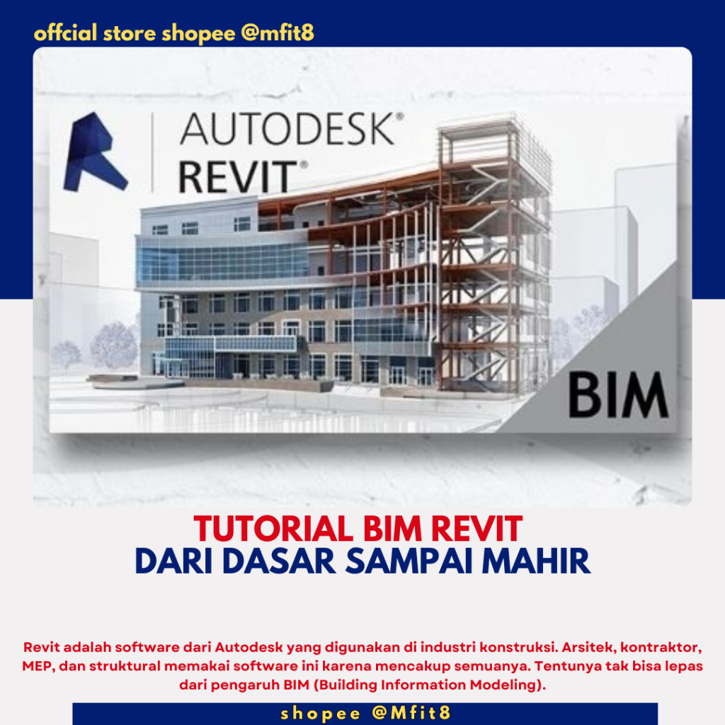 TUTORIAL BIM REVIT DARI DASAR SAMPAI MAHIR