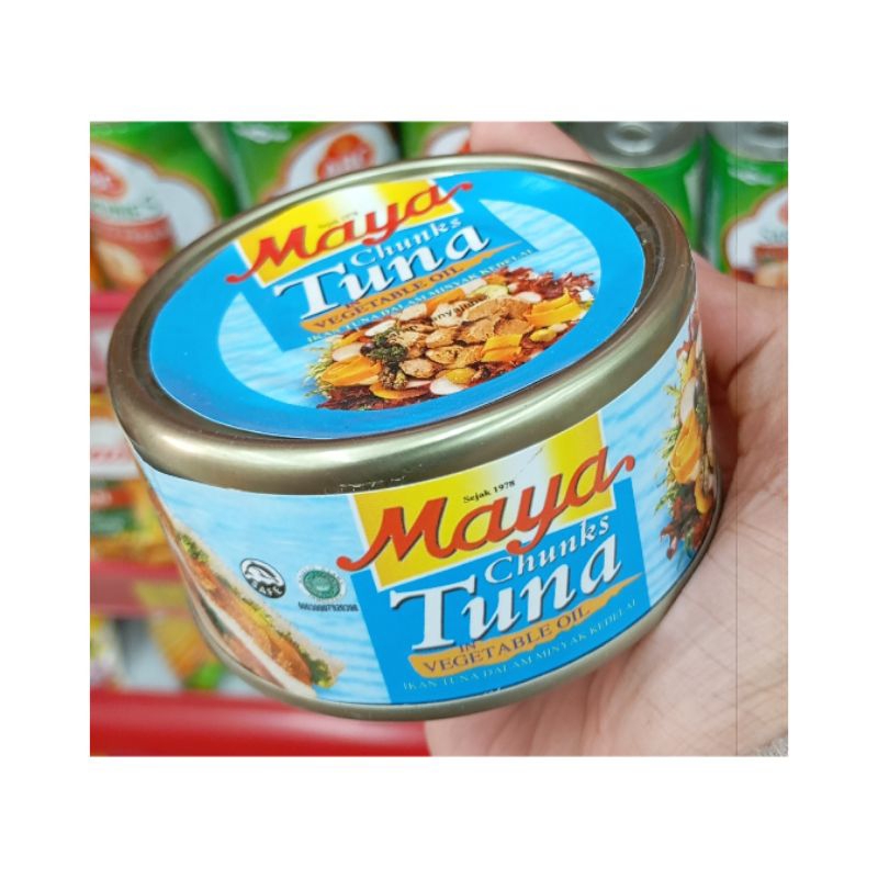 

MAYA CHUNKS TUNA VEGETABLE OIL 185GR