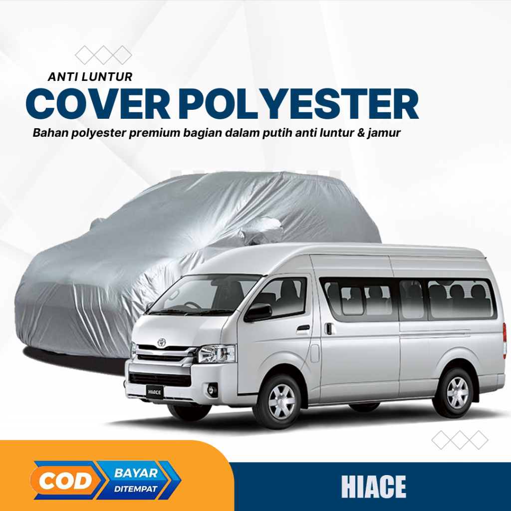 Body Cover Mobil Hiace Sarung Mobil Hiace/hiace premio hiace commuter  hiace campervan apv luxury ap