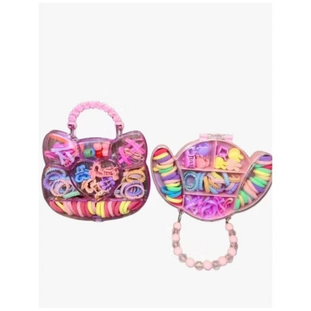 Karet Jepit Box warna lucu untuk anak