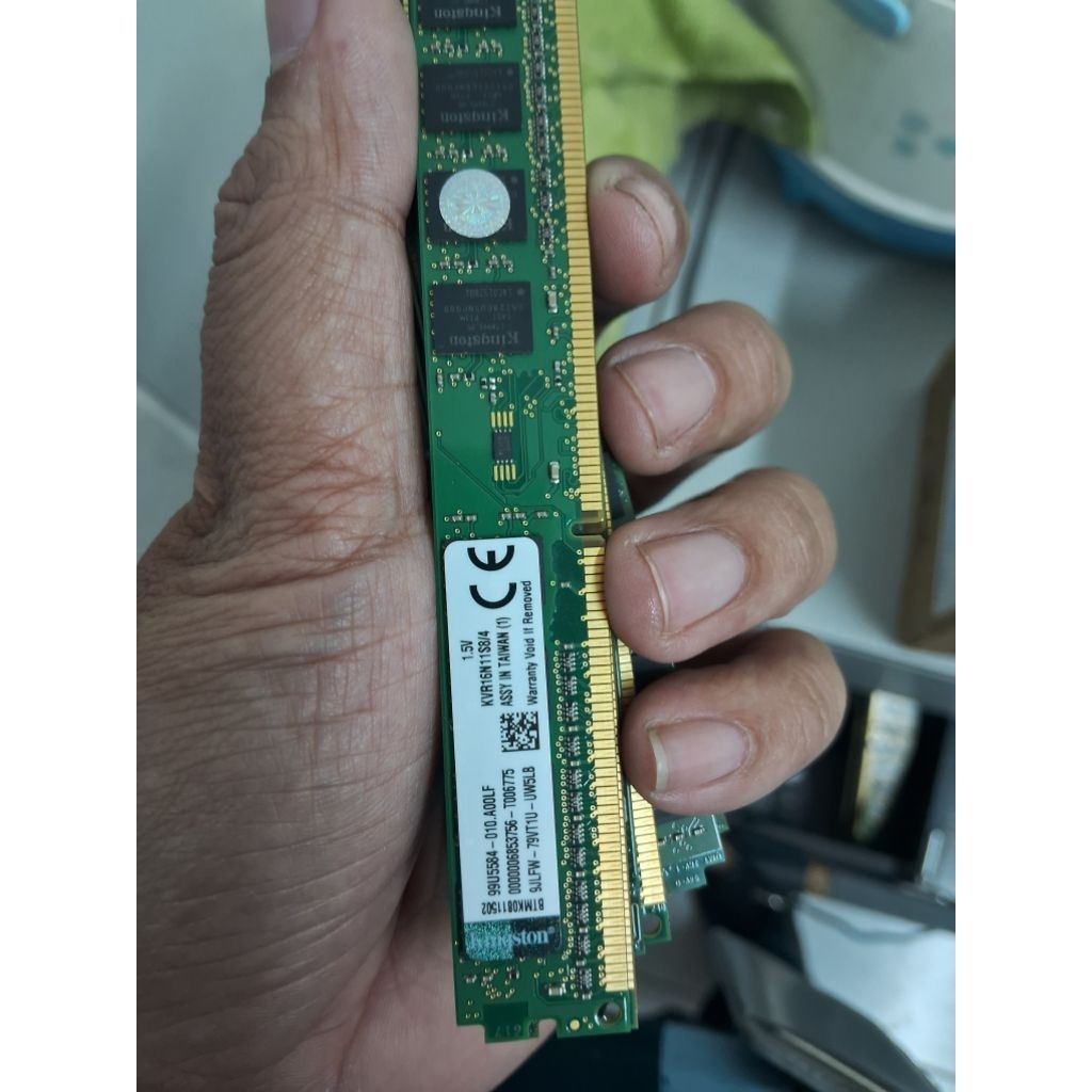 RAM DIMM kingston ddr3 4gb (KVR16N11S8/4) used