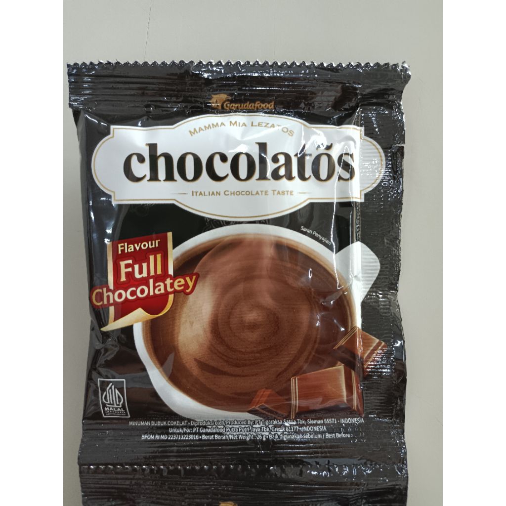 

CHOCOLATOS DRINK SERBUK MINUMAN RASA COKELAT 28GRAM