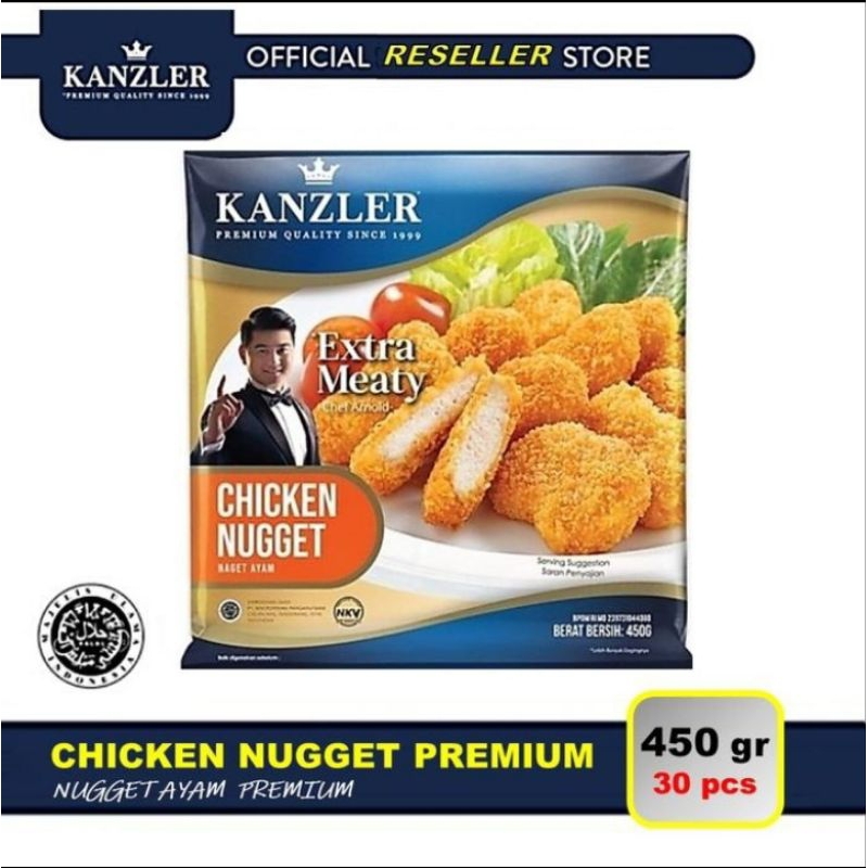 

Kanzler Chicken Nugget 450Gr