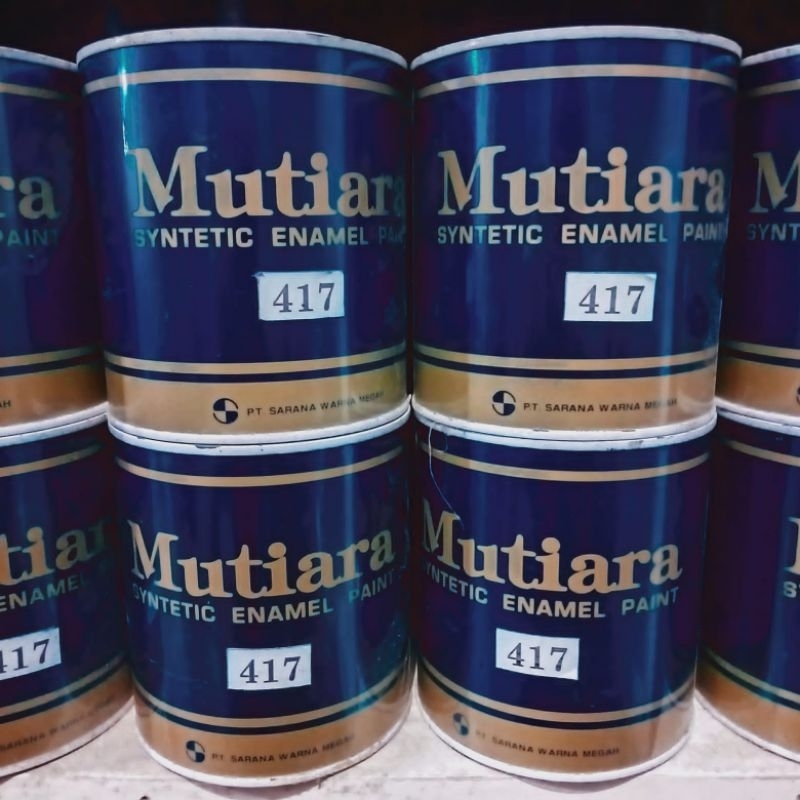 

MUTIARA Synthetic Cat Kayu dan Besi kemasan 800gr