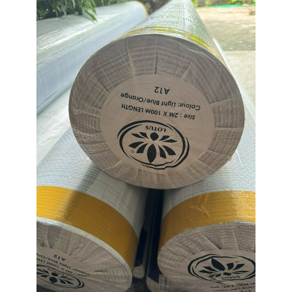 TERPAL ROLL A12 LOTUS IMPORT ORIGINAL 2 x 100 M // TERPAL A12 IMPORT ORIGINAL // TERPAL ROLL IMPORT