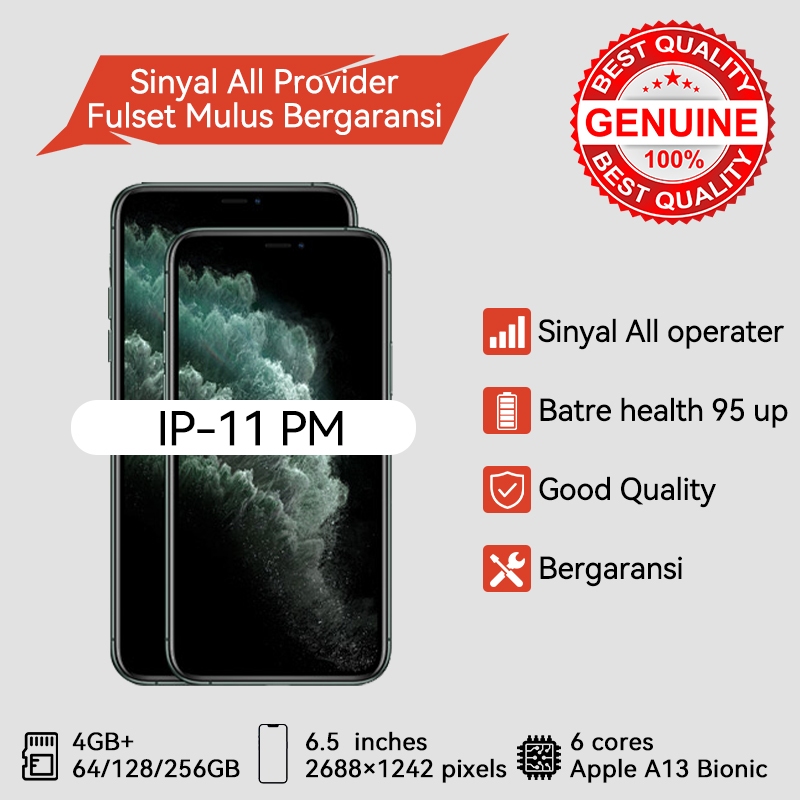 Second IP 11 PRO MAX 256GB/64GB FULLSET SECOND MULUS GOOD CONDITIONS / ip 11pro max / iphone 11 pro 