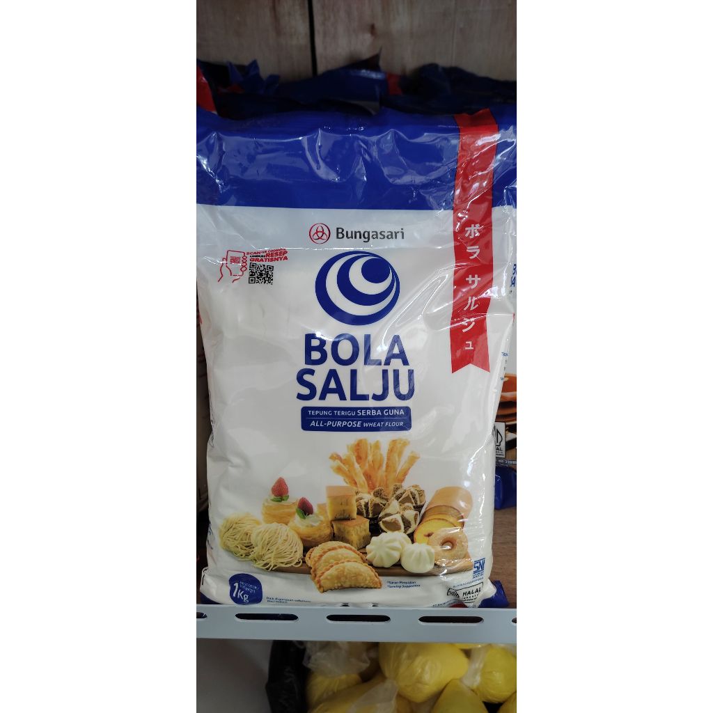 

TEPUNG TERIGU BUNGASARI BOLA SALJU DAN BOLA MERAH 1KG