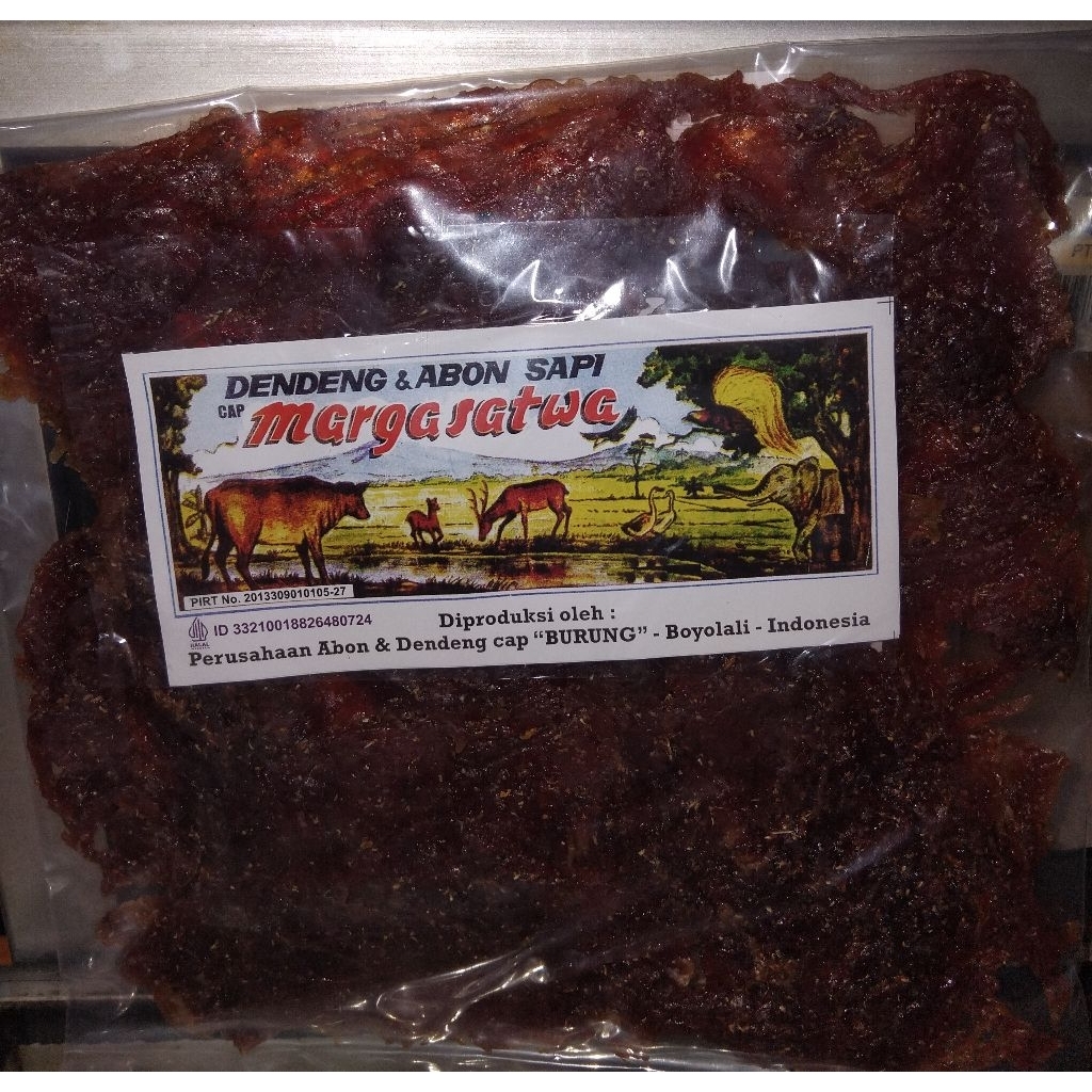 

Dendeng Sapi Cap Margasatwa