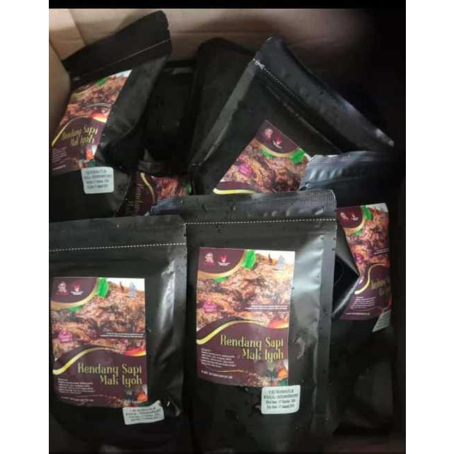 

Rendang Sapi Mak Iyoh 250gr - Siap Saji, Tinggal Panaskan! Gurih & Empuk | Free Ongkir