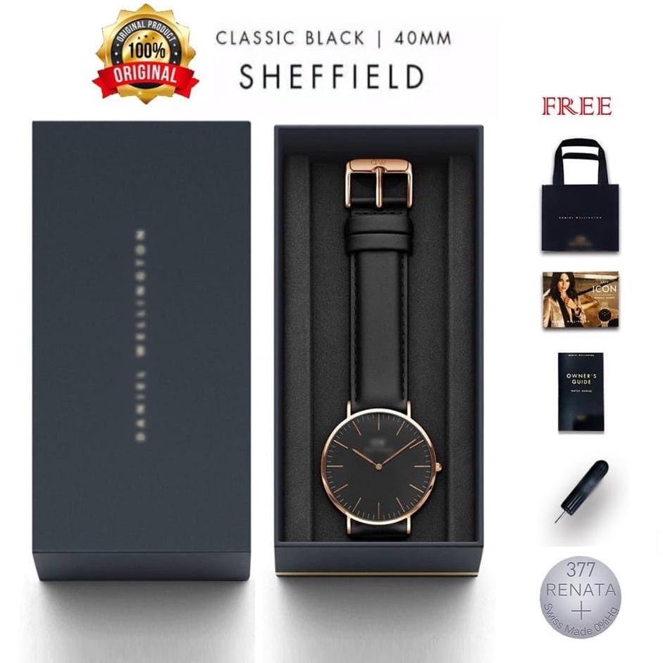 KODE P3H  BISA COD  1ORI JAM TANGAN WANITA PRIA DW KULIT PREMIUM HIGH QUALITY INCLUDE BOX EXCLUSIVE 