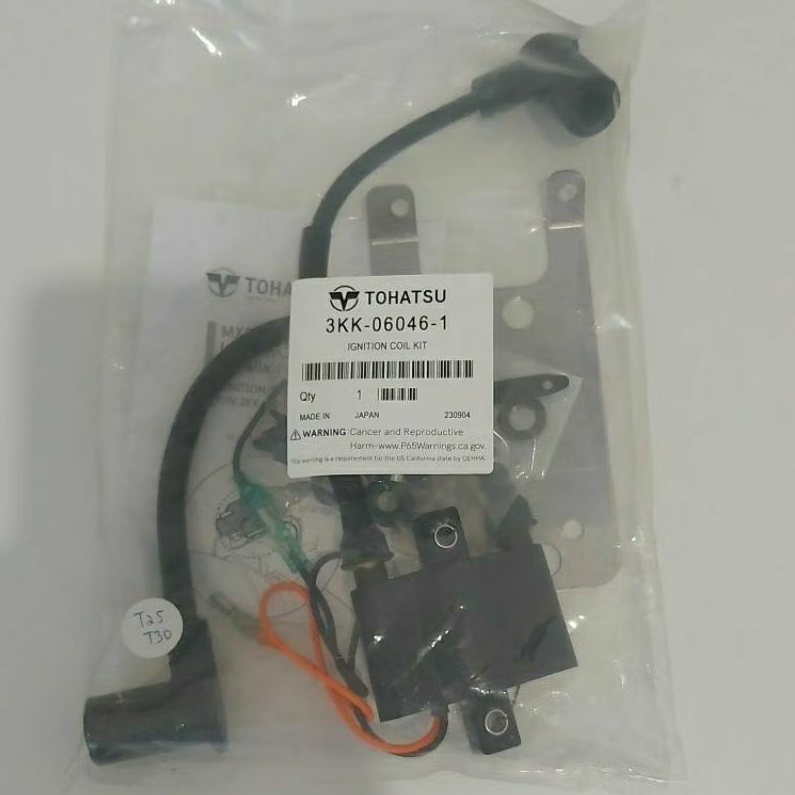 Ignition coil kit mesin tempel Tohatsu 25pk-30pk. Asli