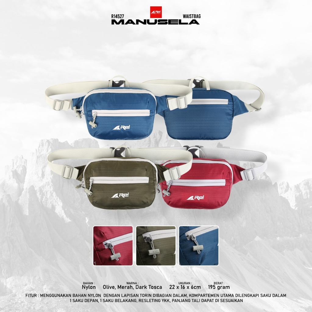 Tas Pinggang / Waist Bag Manusela Arei Outdoorgear
