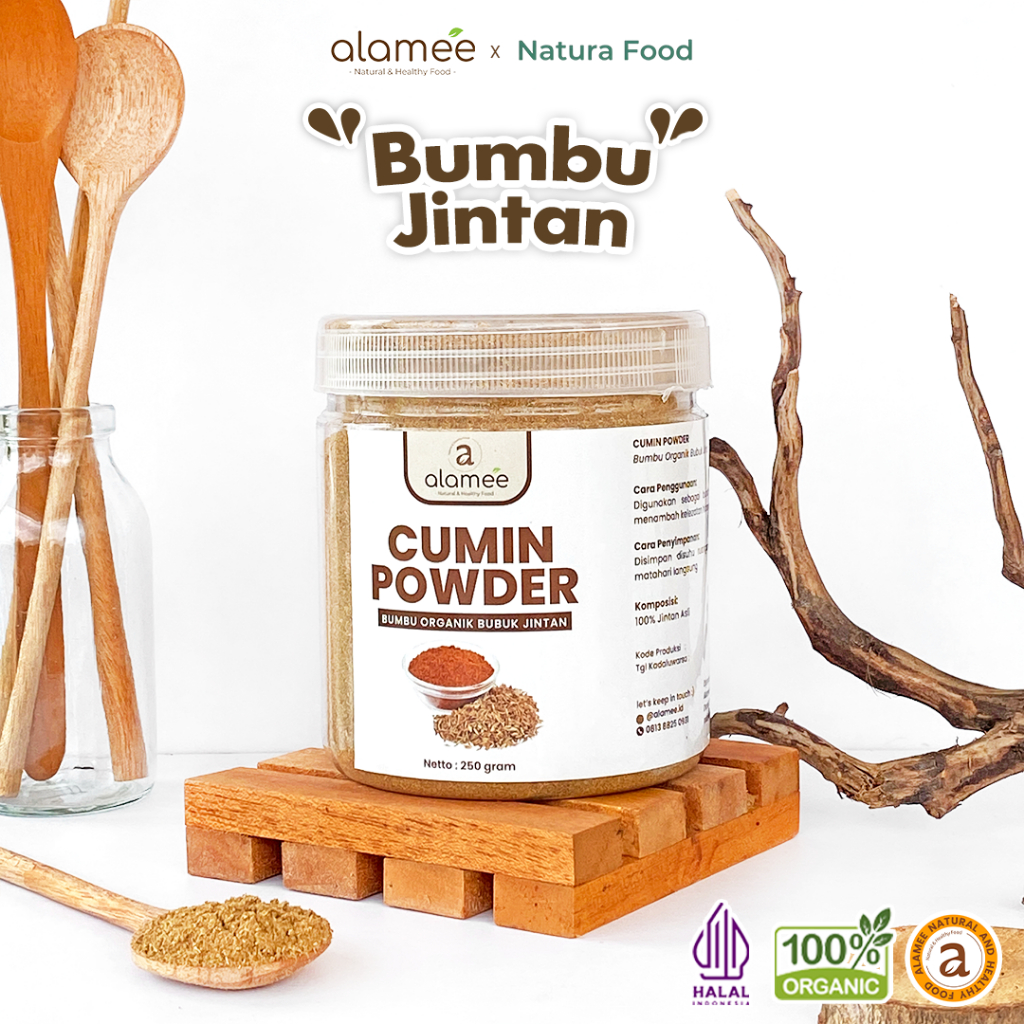 

ALAMEE Jintan bubuk Seasoning Cumin Powder Bumbu Dapur Instan Jinten Ground Caraway Seasoning
