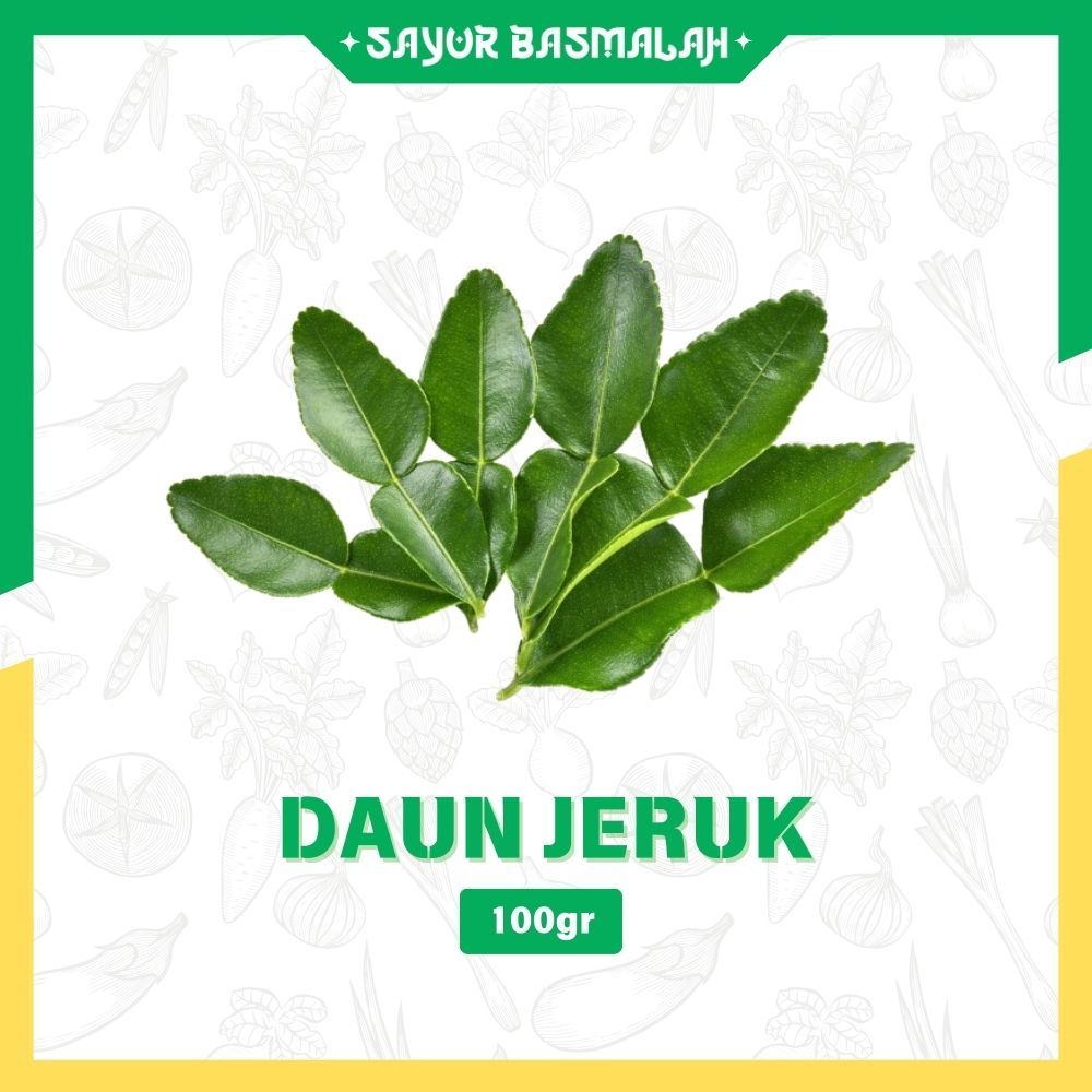 

Daun Jeruk Fresh 100gr - Sayur Basmalah