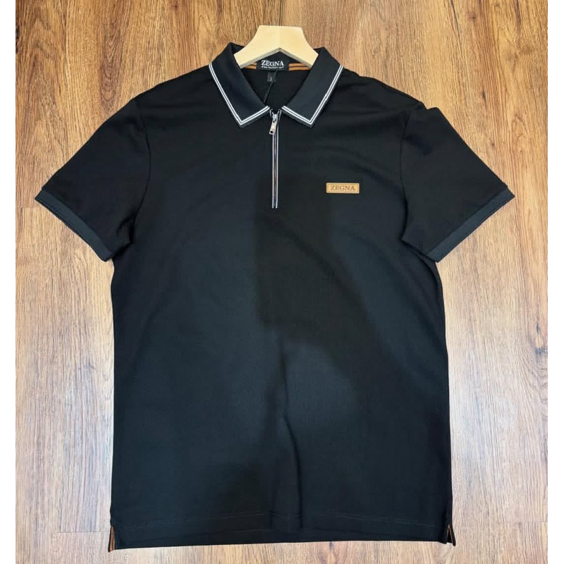 Zegna zip polo