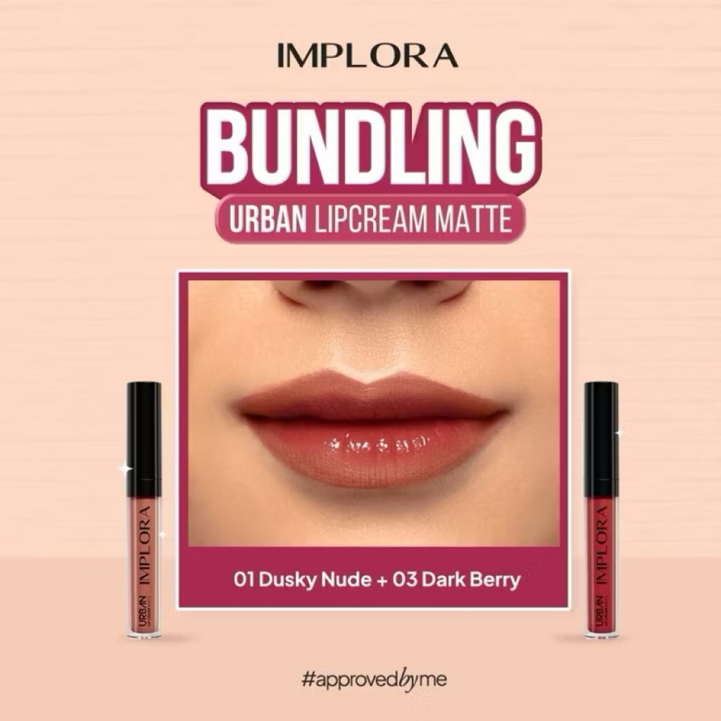 PAKET OMBRE IMPLORA URBAN MATTE LIPCREAM