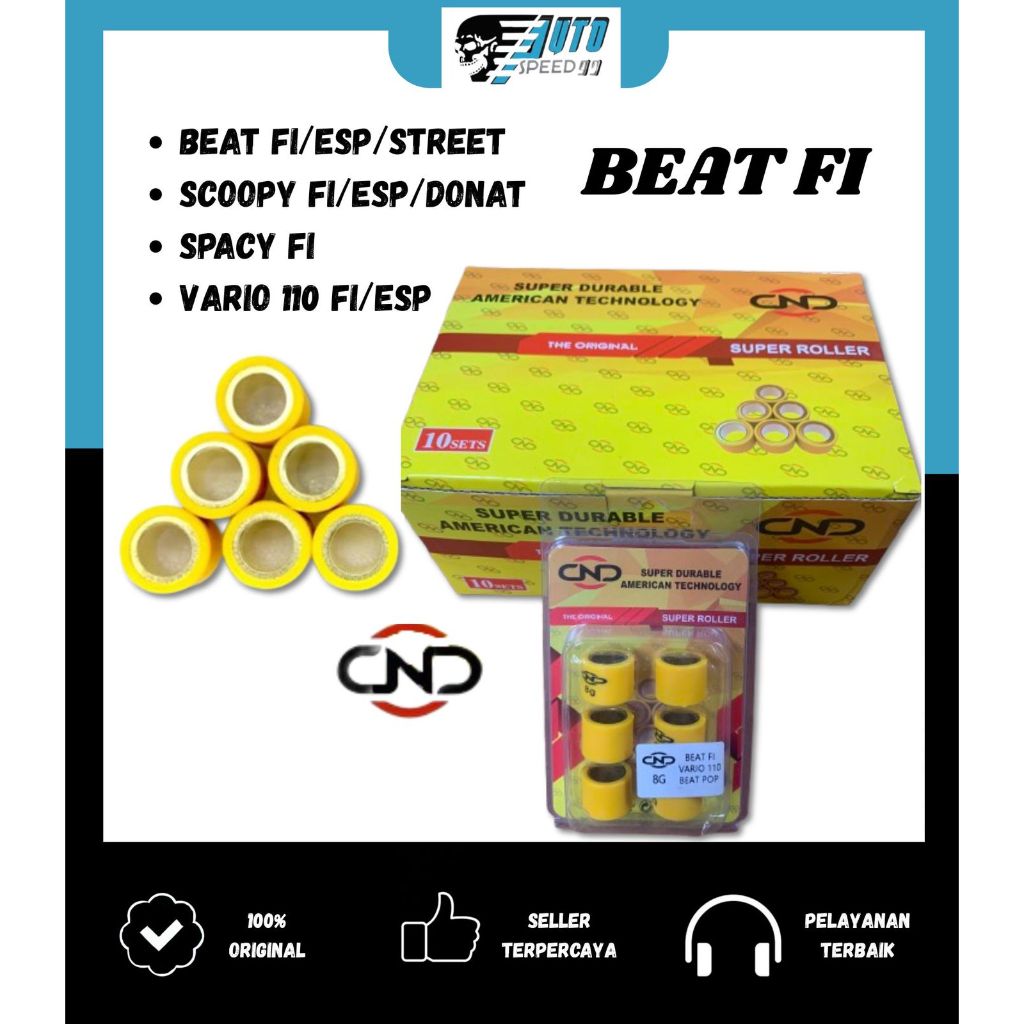 Roller Racing Beat Fi Scoopy Fi Beat Pop Vario 110 Roller DND Racing