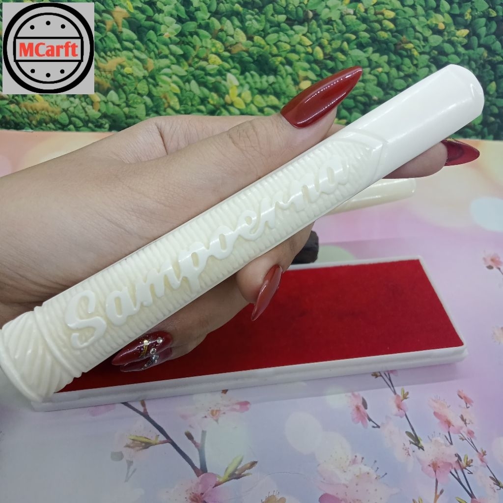 Once pipa tulang kerbau super jumbo ukir Sampoerna C143