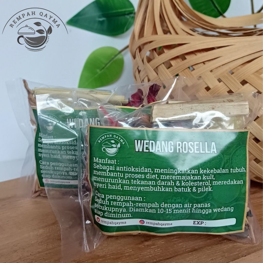 

Wedang Rosella Premium Wedang Rosella Rempah Komplit