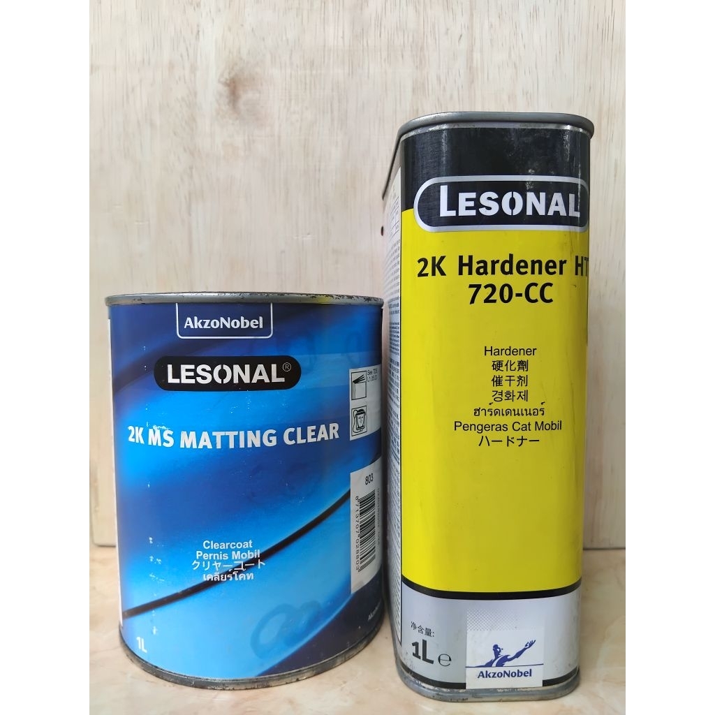 Clear coat matt/vernish doff Lesonal Akzonobel
