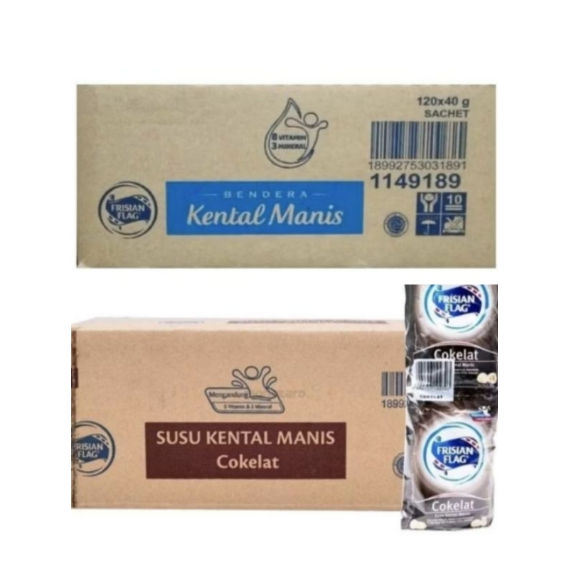 

1 Dus Frisian Flag Bendera Kental Manis Isi 20 Pack x 6 Pcs