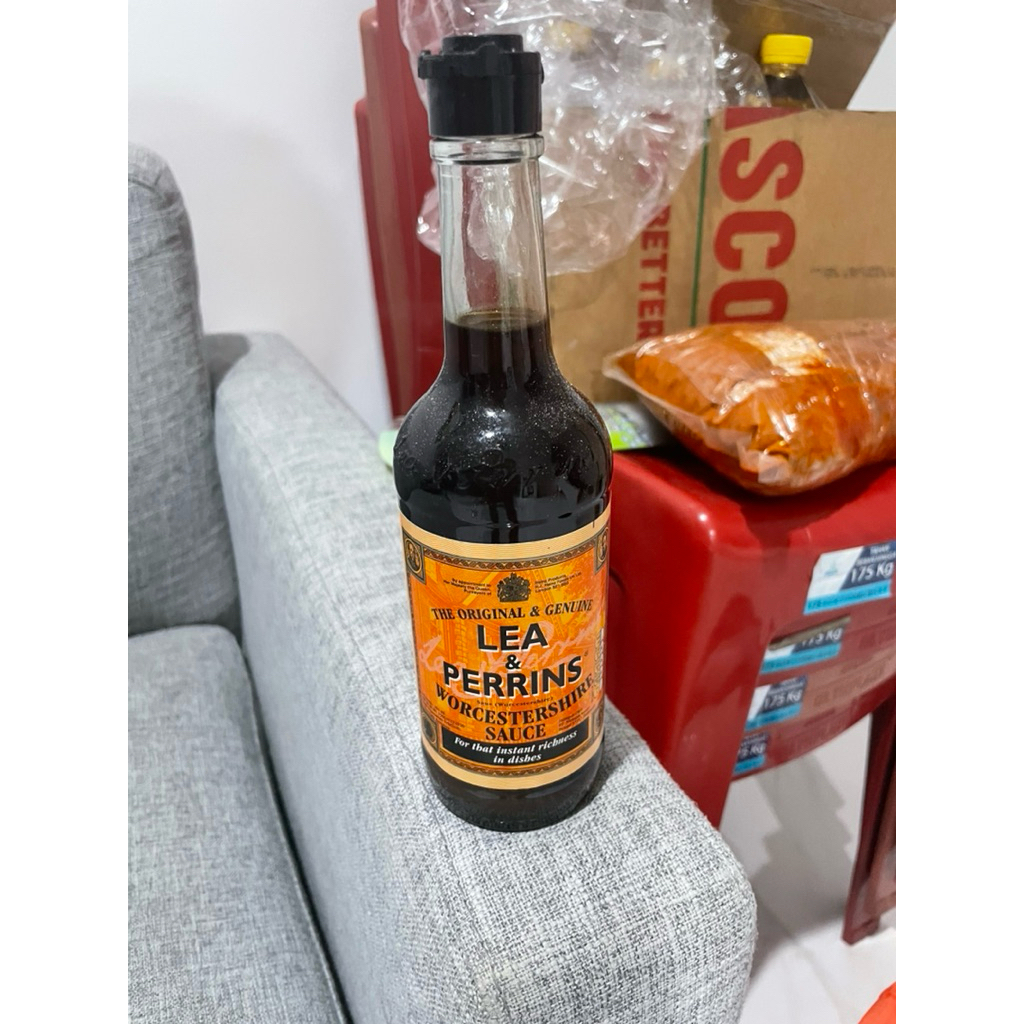 L&P saus lea & perrins worcestershire sauce kecap inggris 284 ml