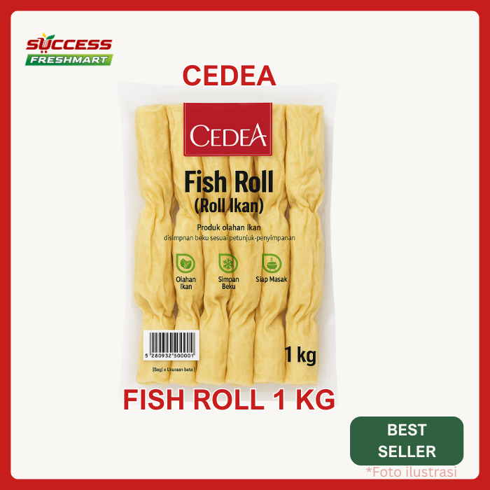 

Cedea Fish Roll (Roll Ikan) 1 Kg