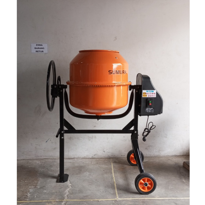 SUMURA Molen Beton Listrik Molen Cor Beton Listrik Concrete Mixer 180 Liter CM-180L SUMURA Termasuk 