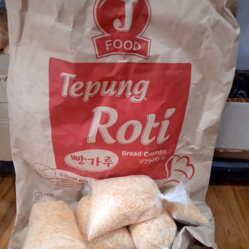 

j food tepung roti premium kemasan repak 250 gram murah berkualitas