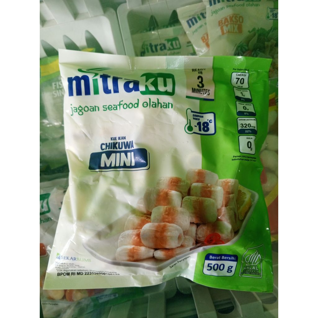 

Chikuwa Mini Mitraku Kemasan 500 gram