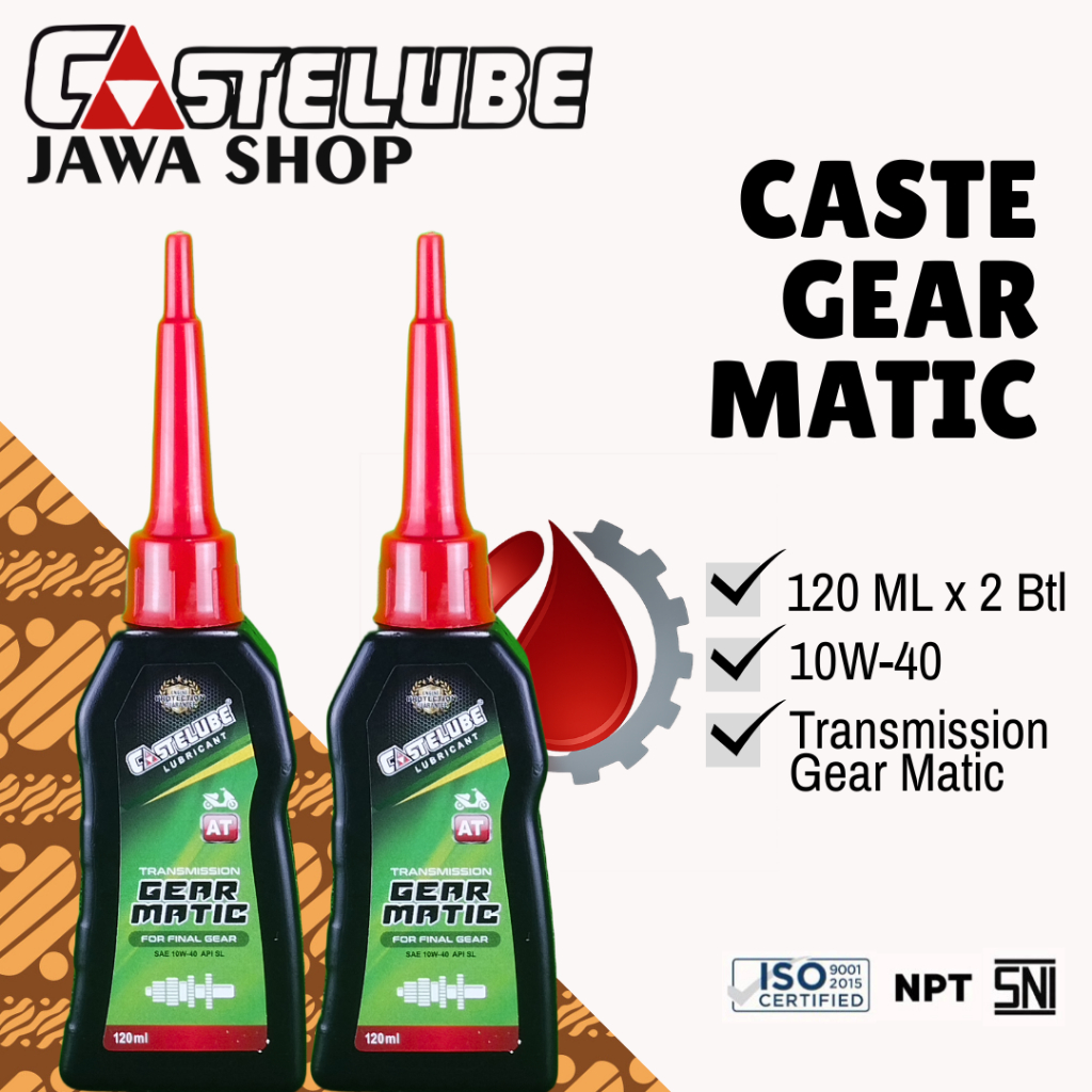 Castelube Gear Matic Oil Paket 2 x 120 ml