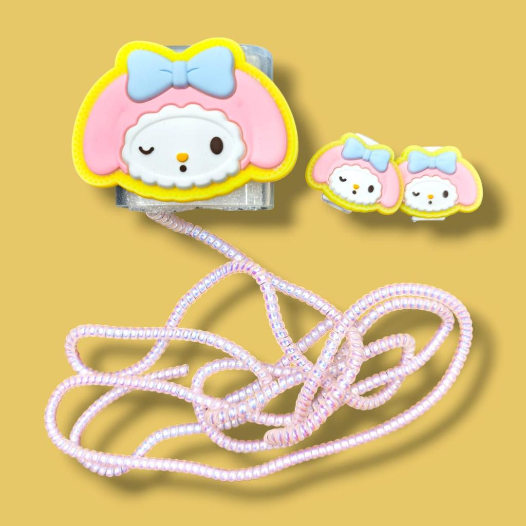 [ FD ] Silicone Boneka Pelindung Charger & Kabel iPhone 20watt & 25watt / Pelindung charger untuk ip