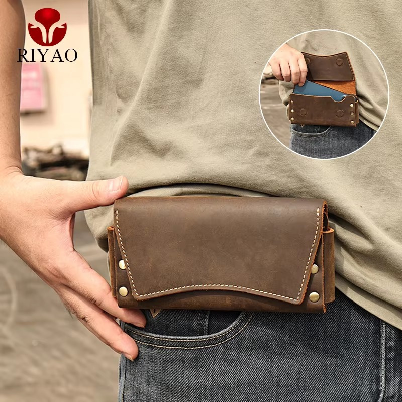 Tas Pinggang Ponsel Kantong - Tas Sabuk Tas Dompet Pria