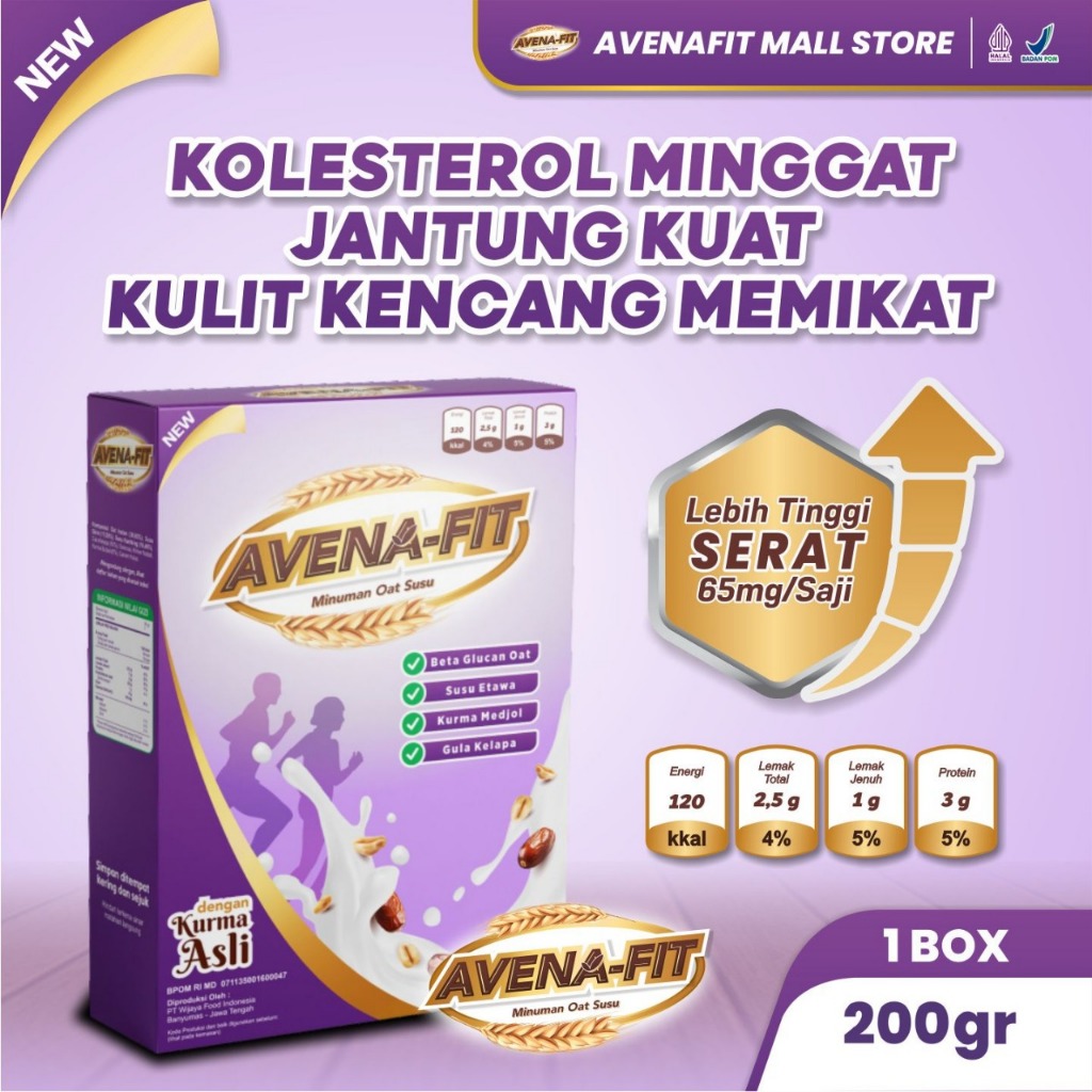 

avenafit sereal oat susu untuk menurunkan kolesterol