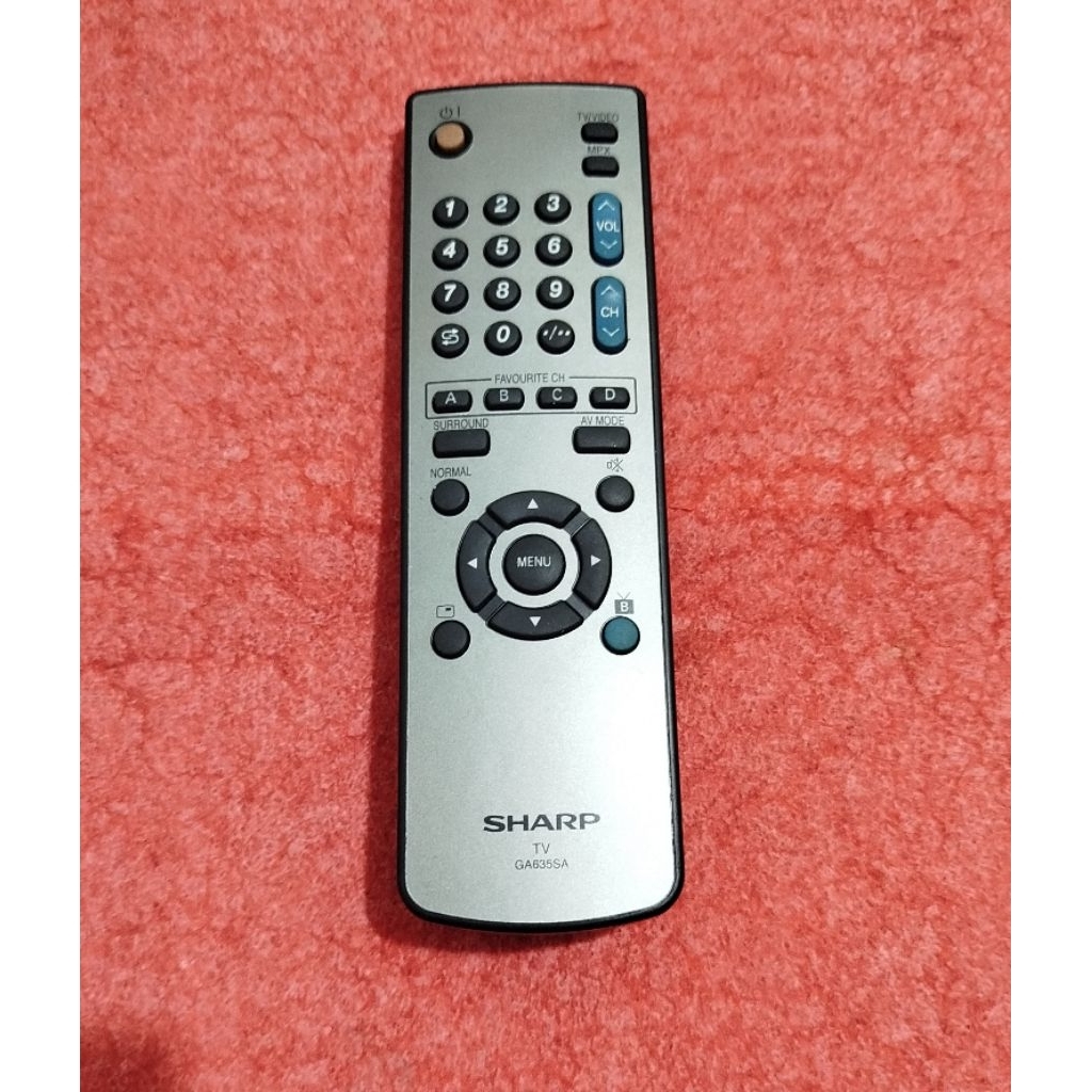REMOT TV SHARP GA635SA ORIGINAL ASLI