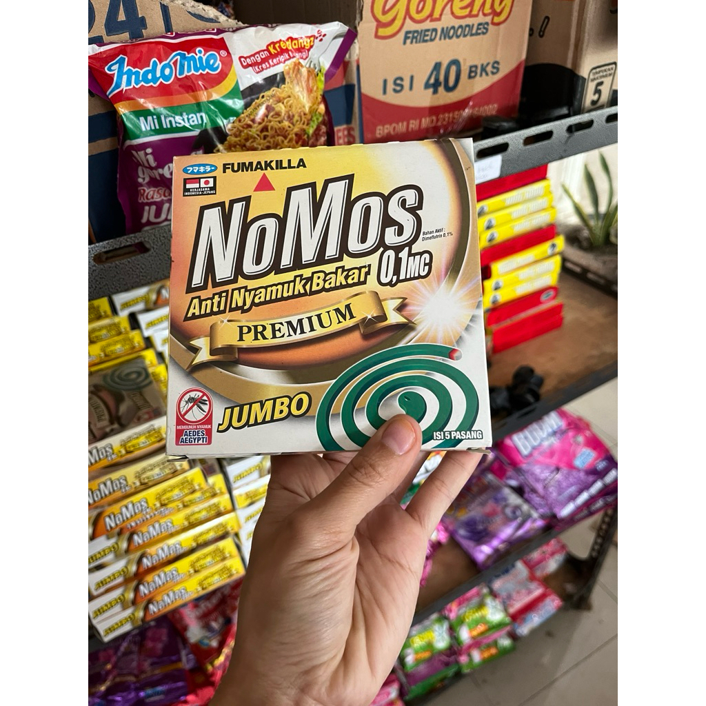 obat nyamuk bakar nomos