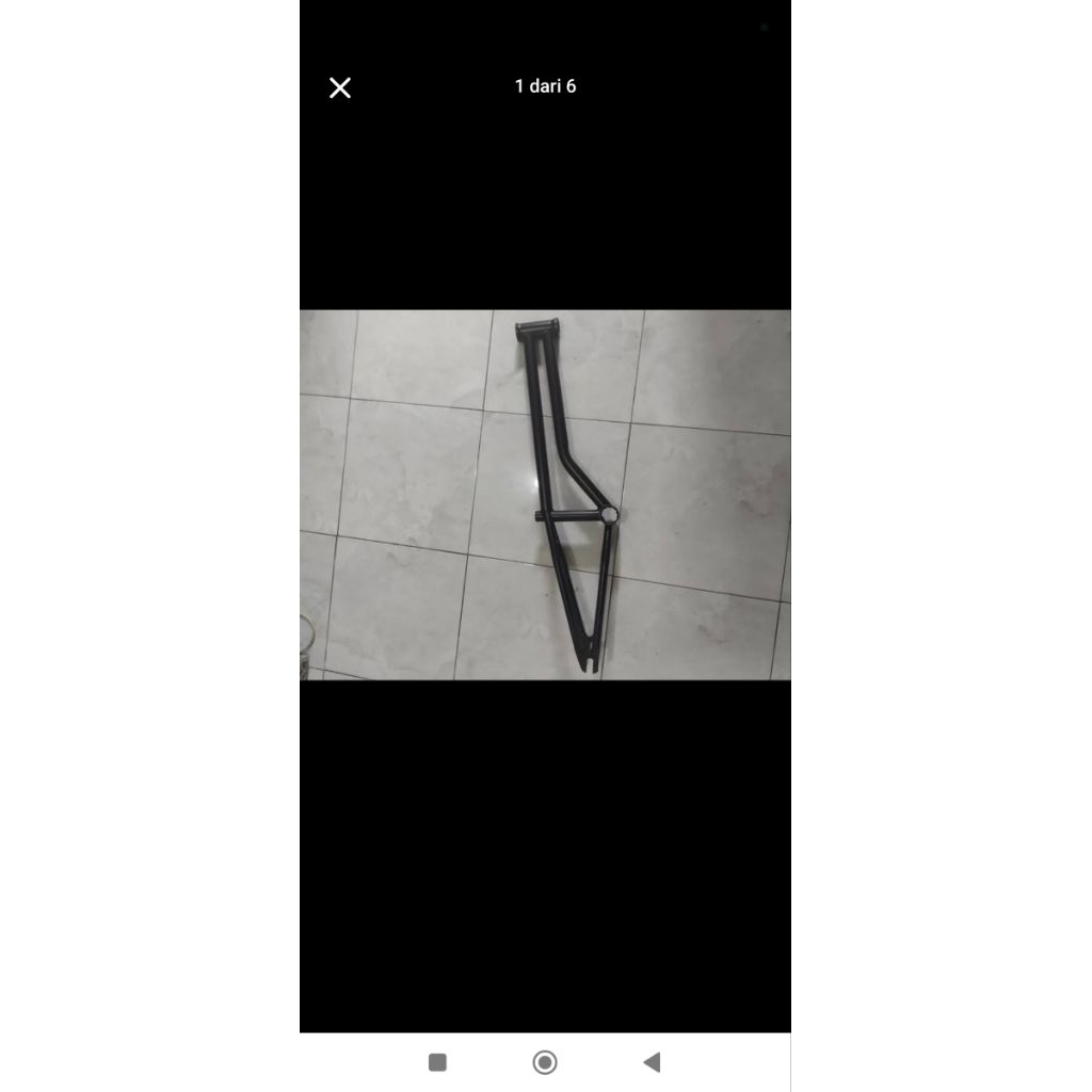 Frame bmx flatland custom