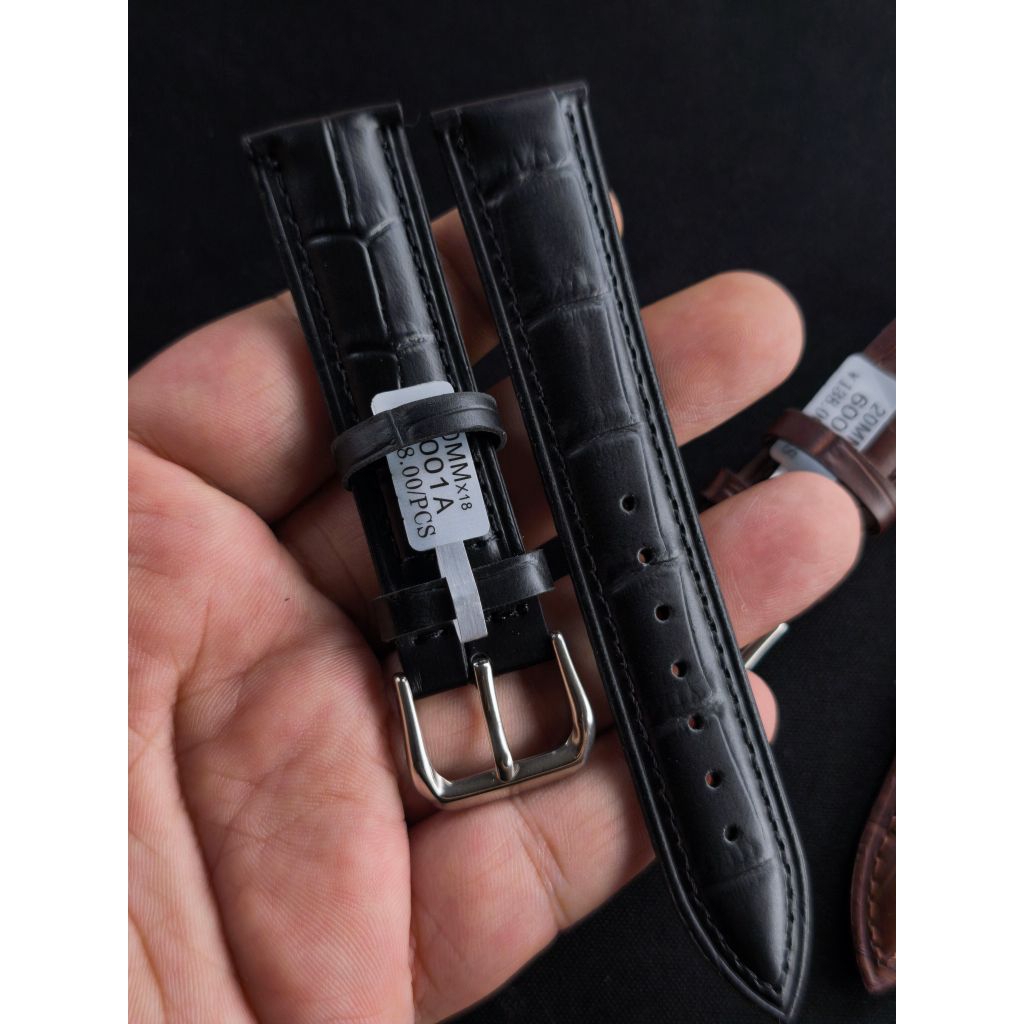 Strap tali jam tangan wanita olevs 5523 hitam dan coklat