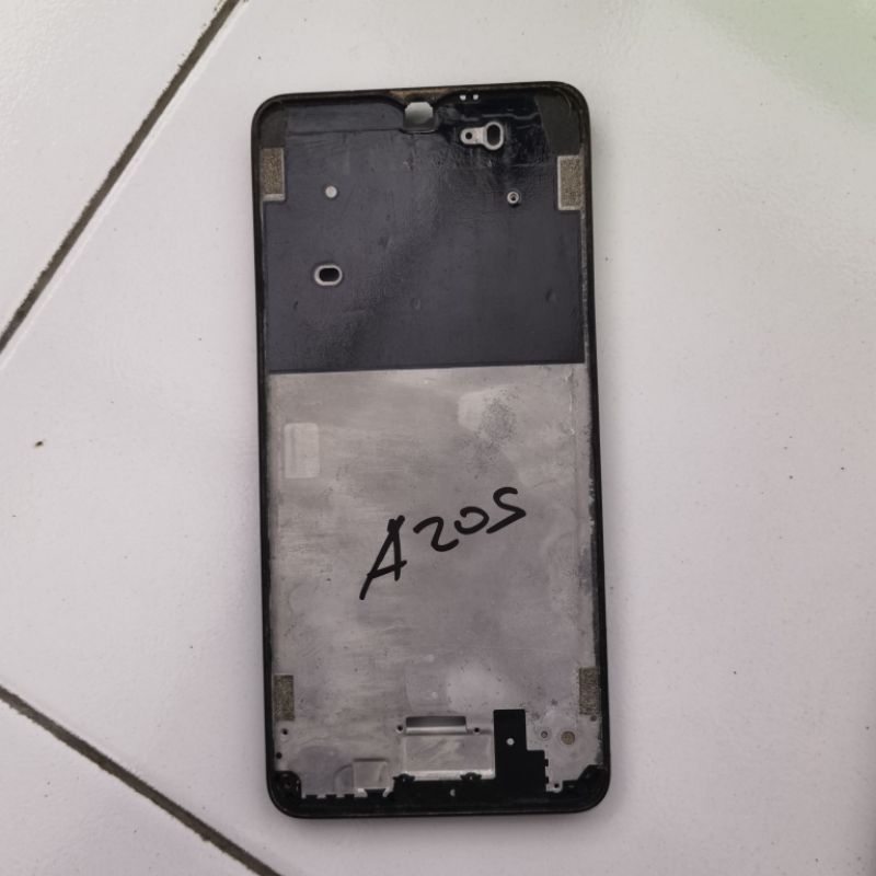 FRAME TATAKAN LCD SAMSUNG A20S ORI COPOTAN