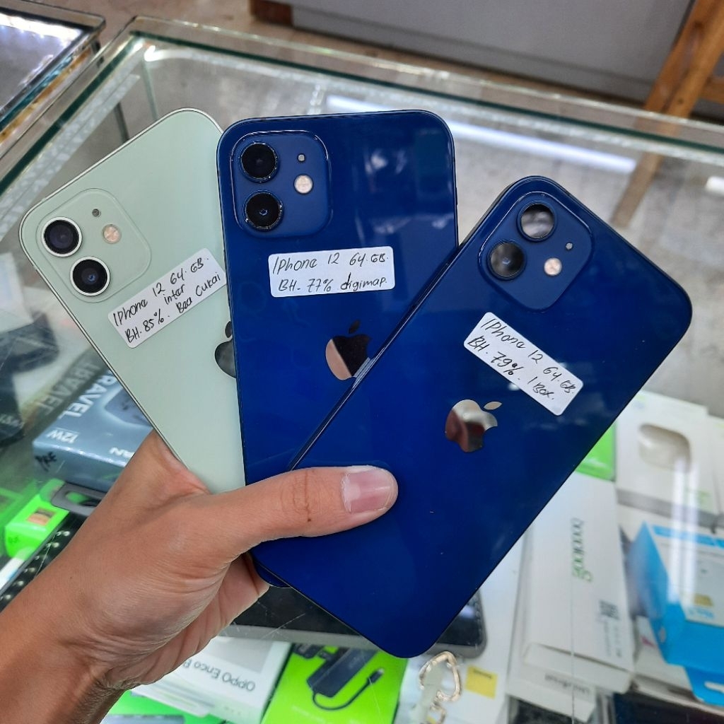 Iphone 12 - Bekas Garansi Inter, I Box, Digimap - Secondhand