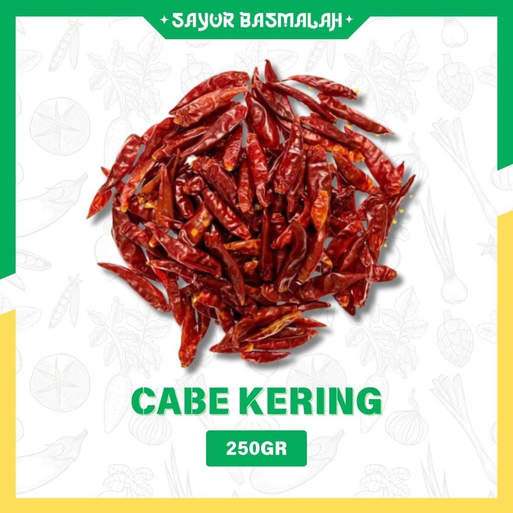 

Cabe Kering 250gr - Sayur Basmalah