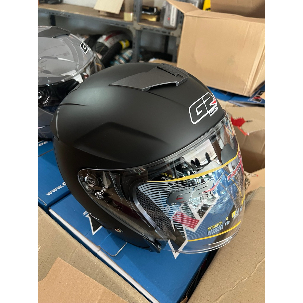 HELM G2 POLOS DOUBLE VISOR