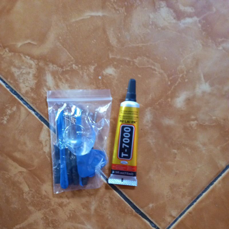 lem lcd + obeng hp set