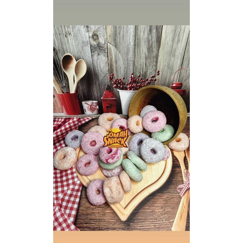 

GETAS KERING DONAT WARNA WARNI