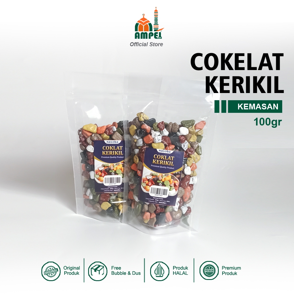 

Arabian Food Cokelat Kerikil 100gr Manis Lezat Khas Turki Kualitas Premium Asal Turki Oleh oleh Haji