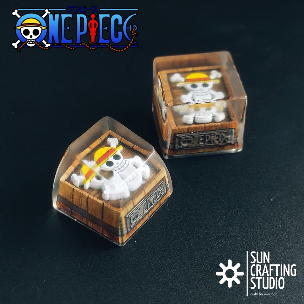 Artisan Keycap One Piece Logo Custom Keycaps Anime