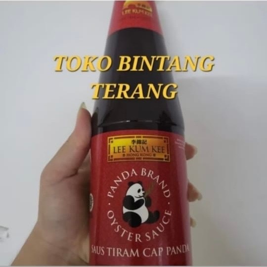 

Saus / Saos Tiram Cap Panda Lee Kum Kee Oyster Sauce 510 gr x 12 botol per 1 Dus / Karton