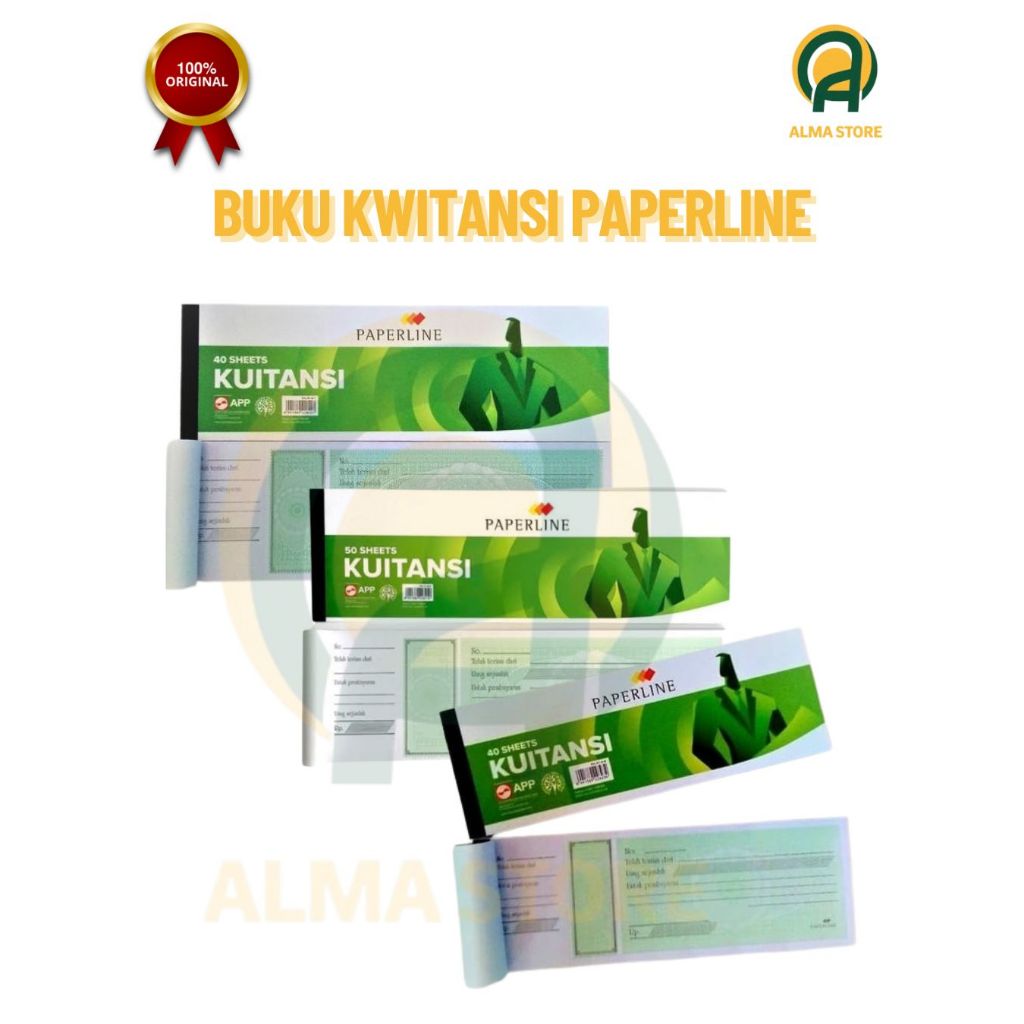 

Buku Kwitansi Paperline 100% Original