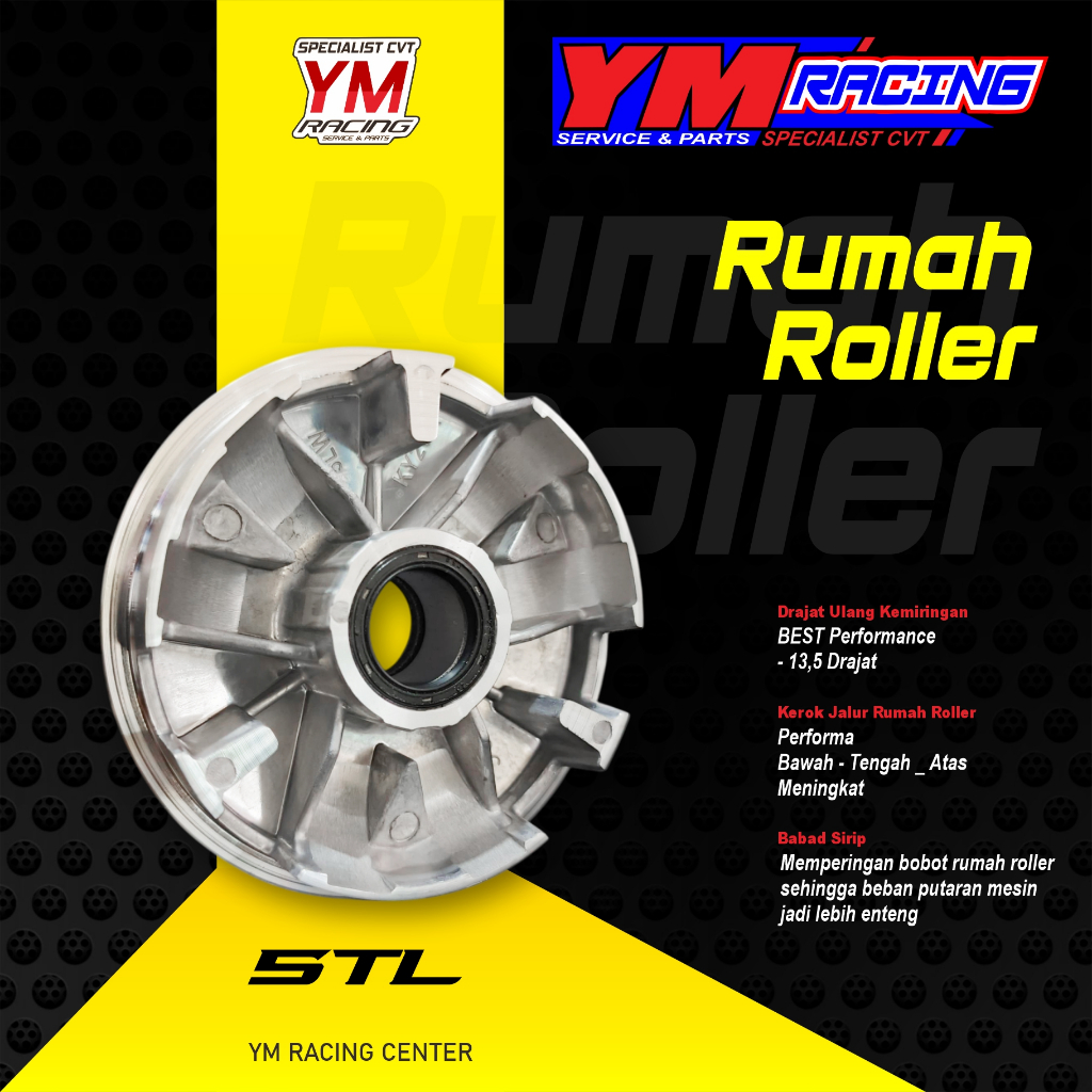 RUMAH ROLLER MIO ( SPORTY / SMILE ) BUBUTAN / RUMAH ROLLER MIO SOUL RACING / RUMAH ROLLER NOUVO CUST